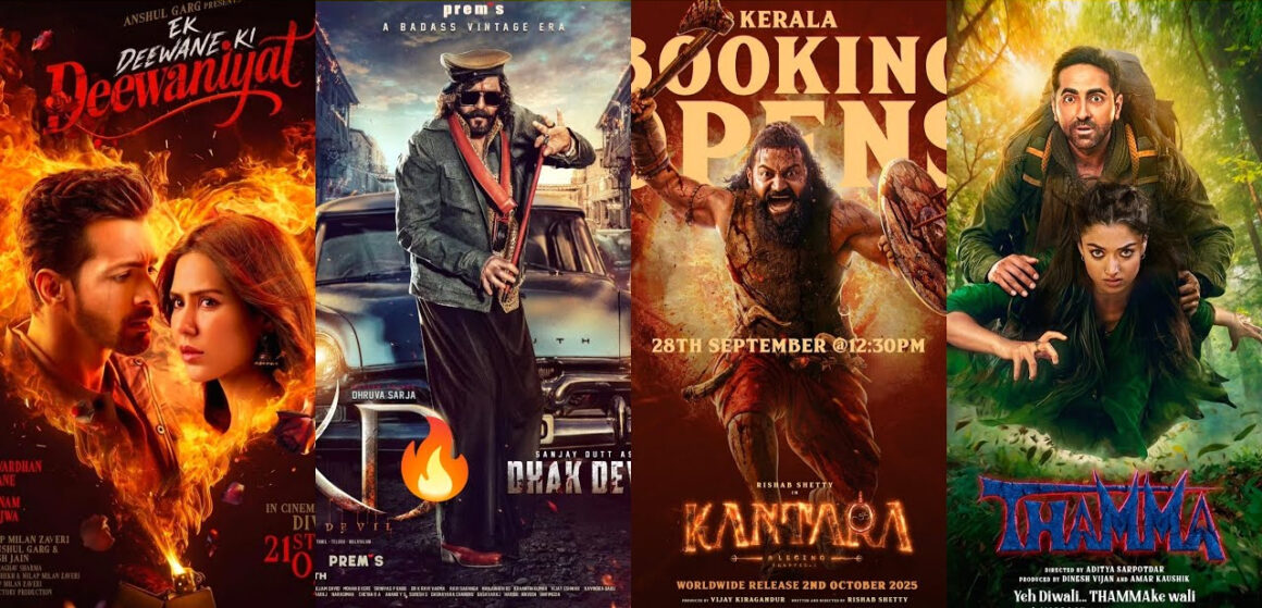 Top Bollywood Movies You Can’t Miss – October & November 2025
